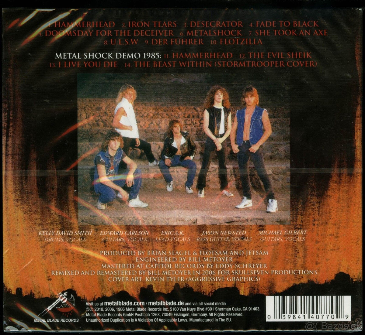 cd Flotsam&Jetsam - Doomsday For The Deceiver 1986 digipack - 3