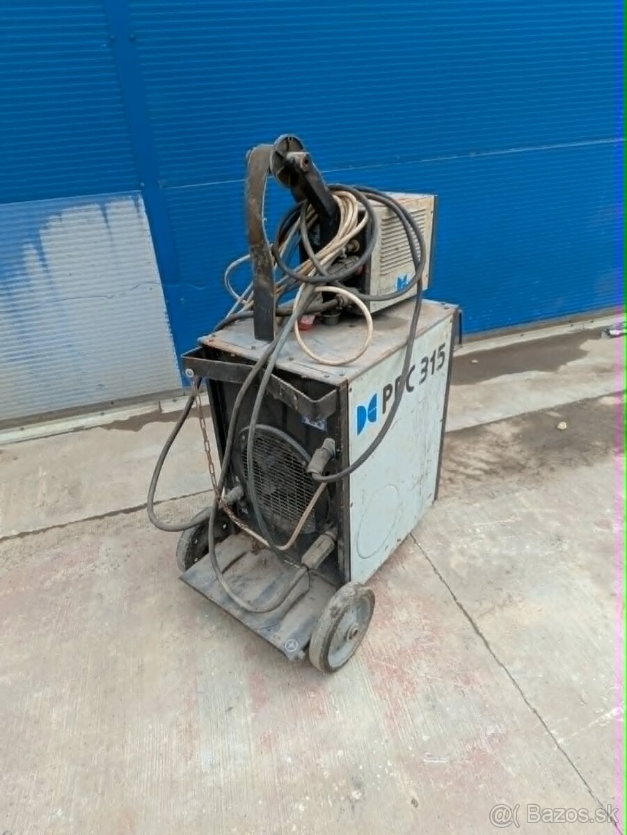 Zváračka CO2 Danubius Elektrik DPC 315 poškodená - 3