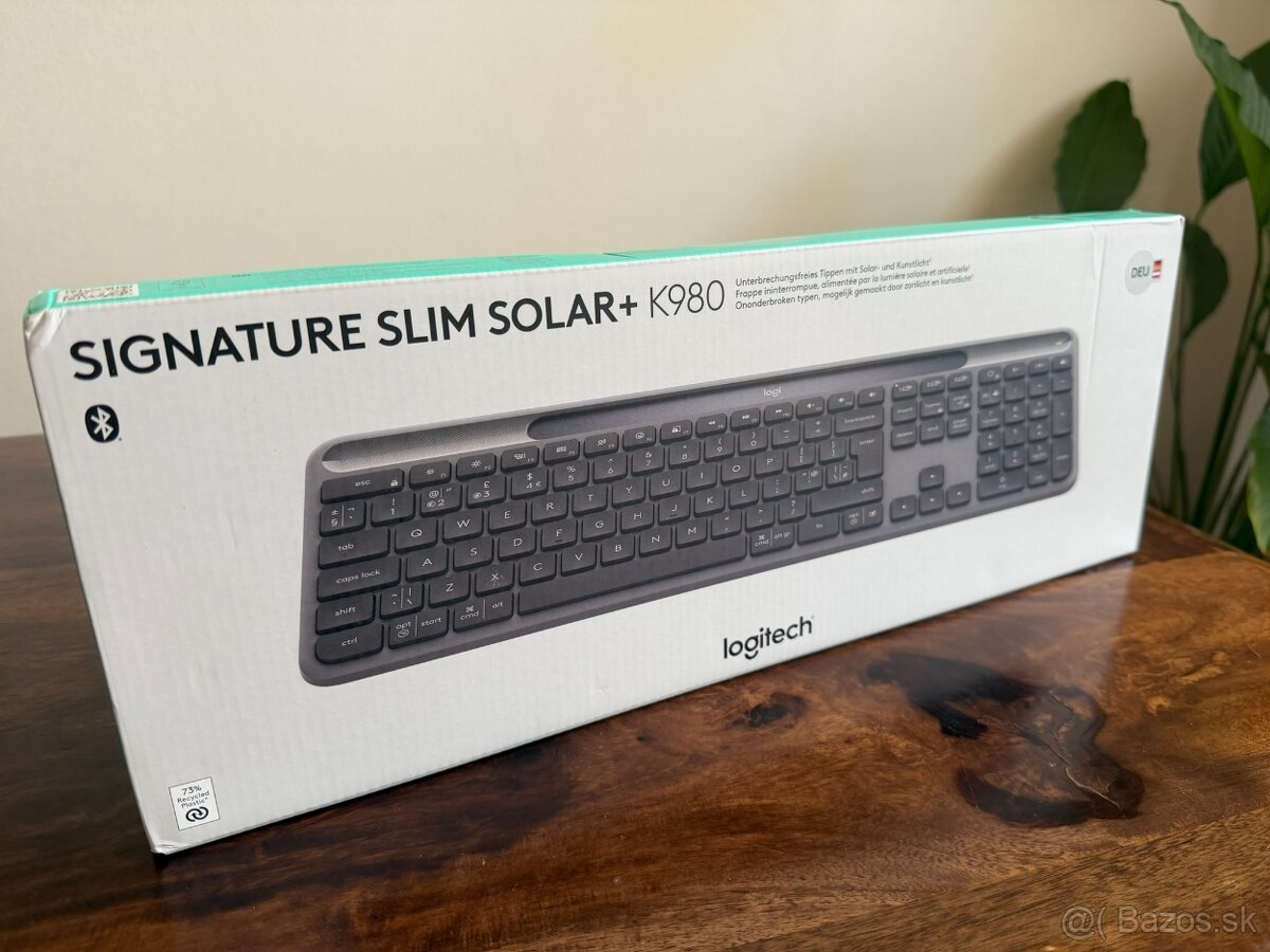 Logitech Signature Slim Solar+ K980 DE nová nerozbalená - 3
