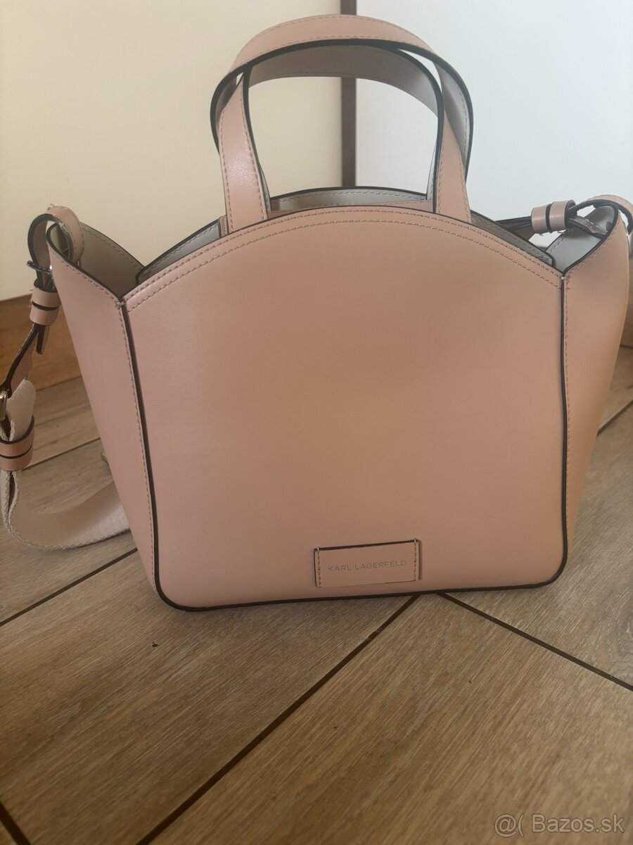 Kožená kabelka Karl Lagerfeld - 3