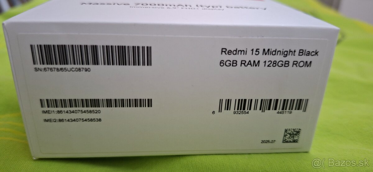 Xiaomi Redmi 15 6GB/128GB, Černý - 3