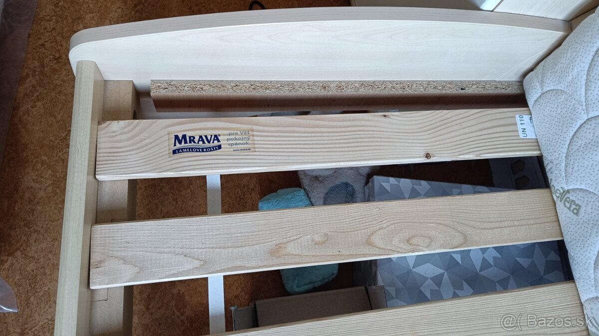 Posteľ 90x200 + prídavné lôžko - 3