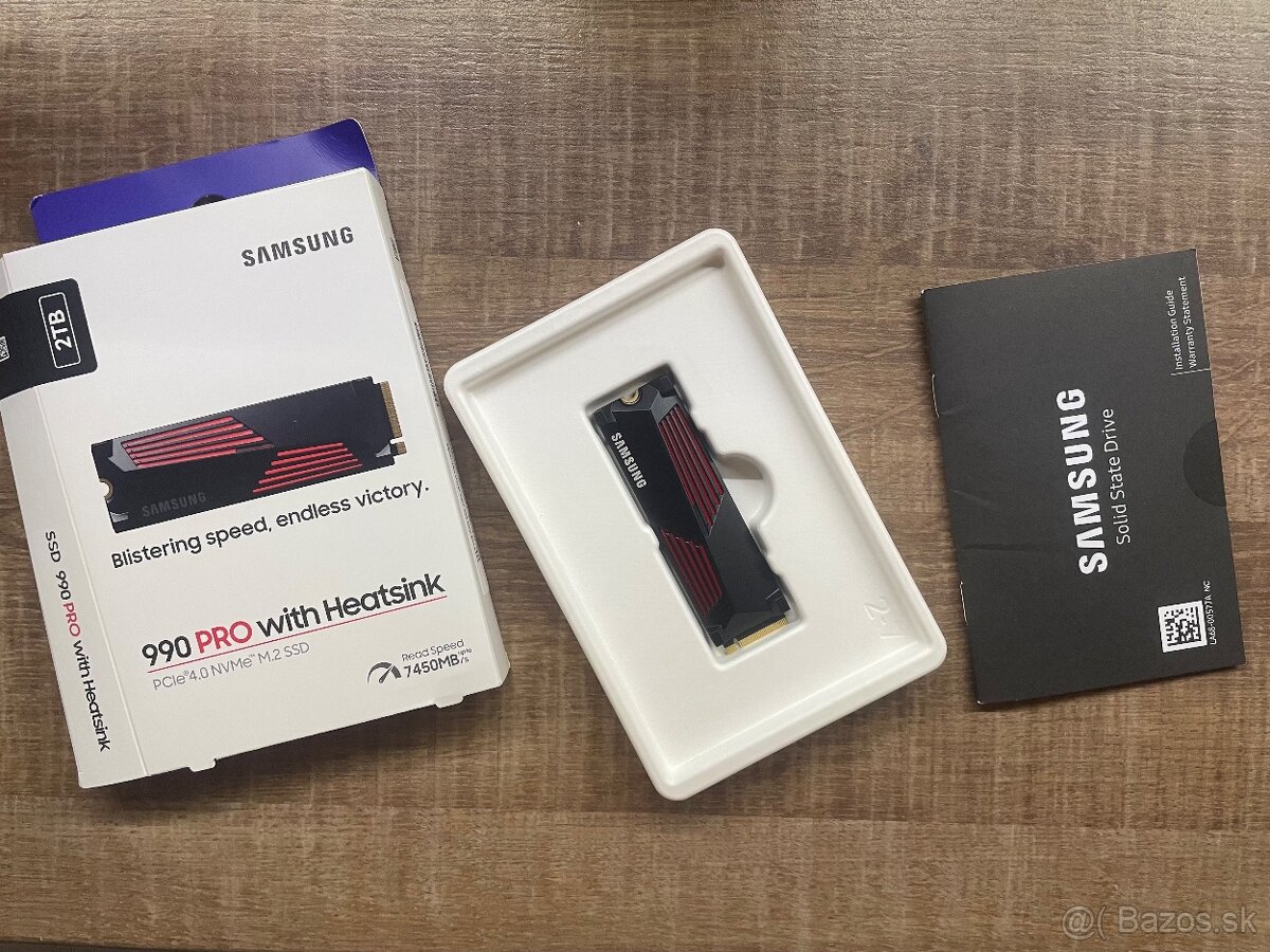 SAMSUNG SSD 990 PRO 2 TB HEATSINK - 3