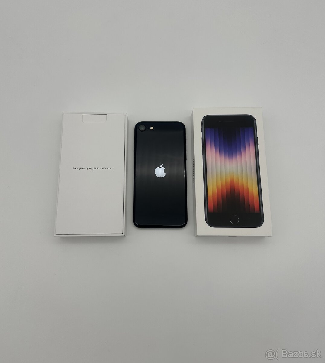 iPhone SE 2022 64GB Midnight (100% Batéria) + ZÁRUKA - 3