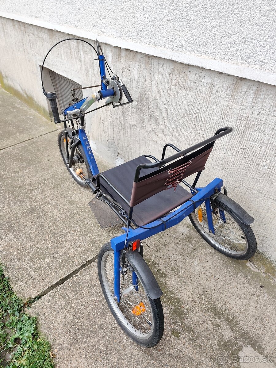 Trojkolka na ručný pohon - 3