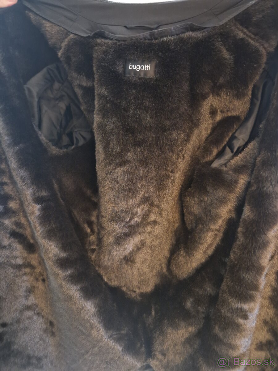 Pánský zimní kabát/plášť Bugatti TOP - (vel.56) XXL vyměním - 3