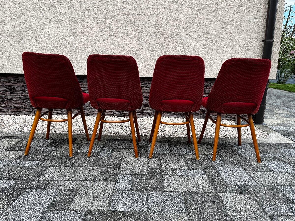 Stoličky TON 514/2 cena spolu - 3