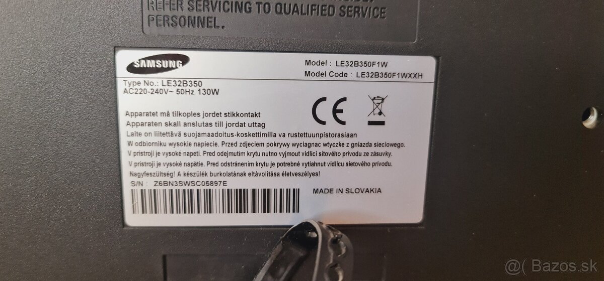 Samsung LE32B350 - 3