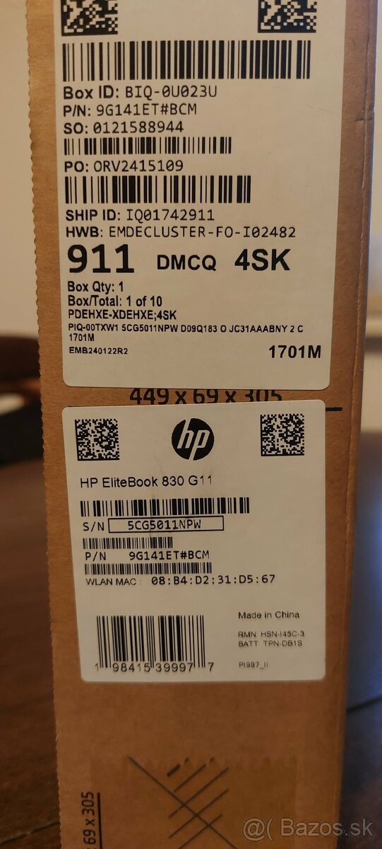 Čistonový HP Elitebook 830 G11 - 3