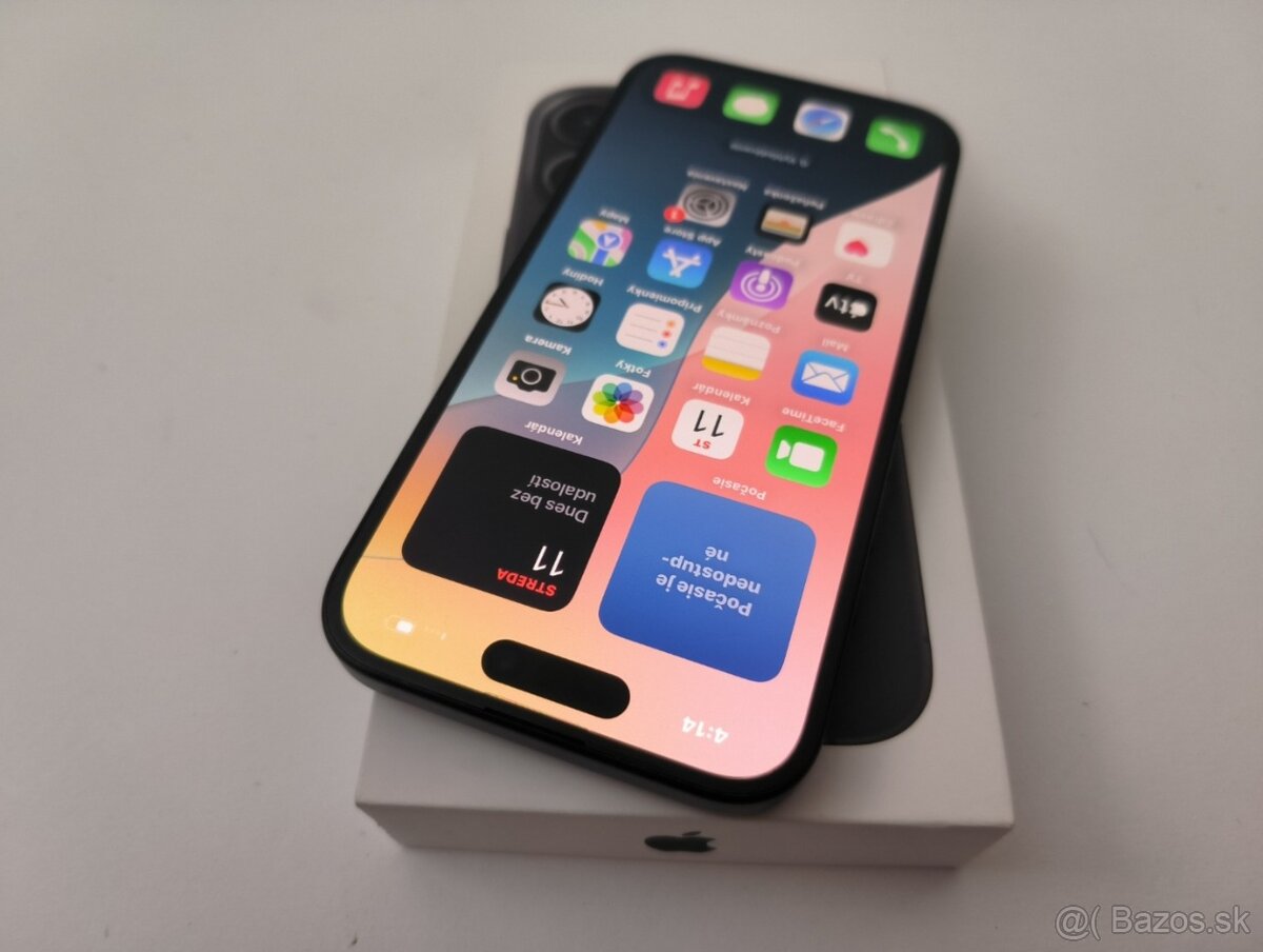 apple iphone 16 128gb Midnight / Batéria 95% - 3