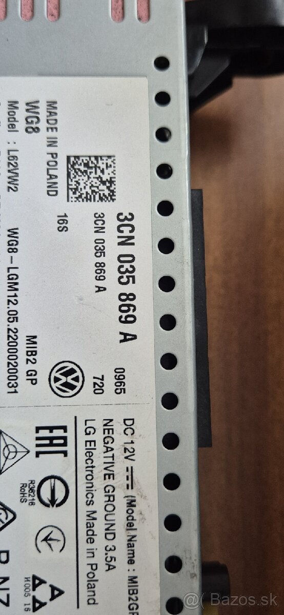 Vw autoradio - 3
