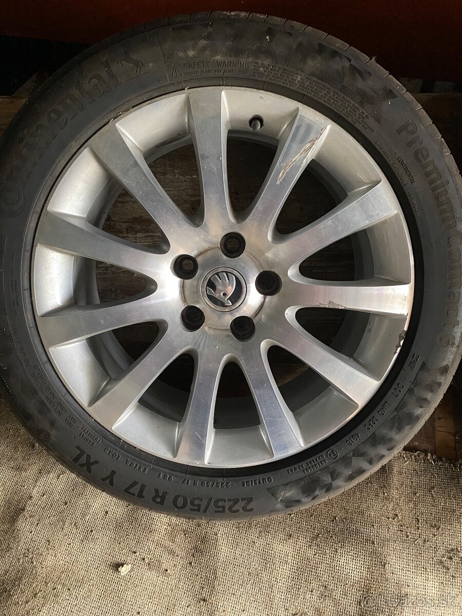 Skoda yeti disky 5x112 R17 - 3
