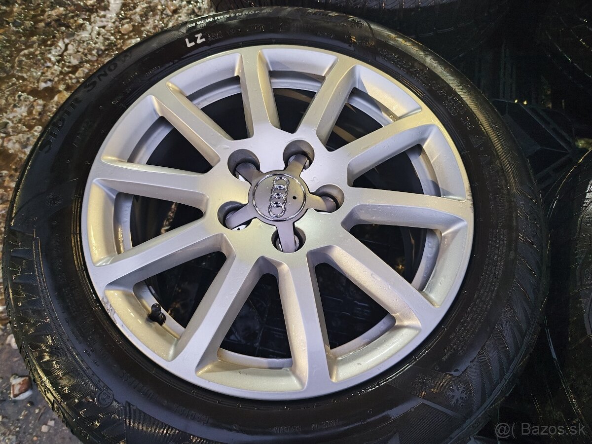 Alu sada =5x112 =orig. AUDI= s pneu= 205/60 R16 - 3