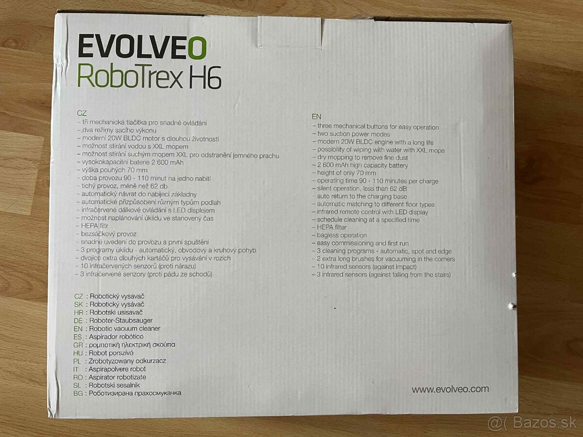 Robotický vysávač Evolveo RoboTrex H6 - 3