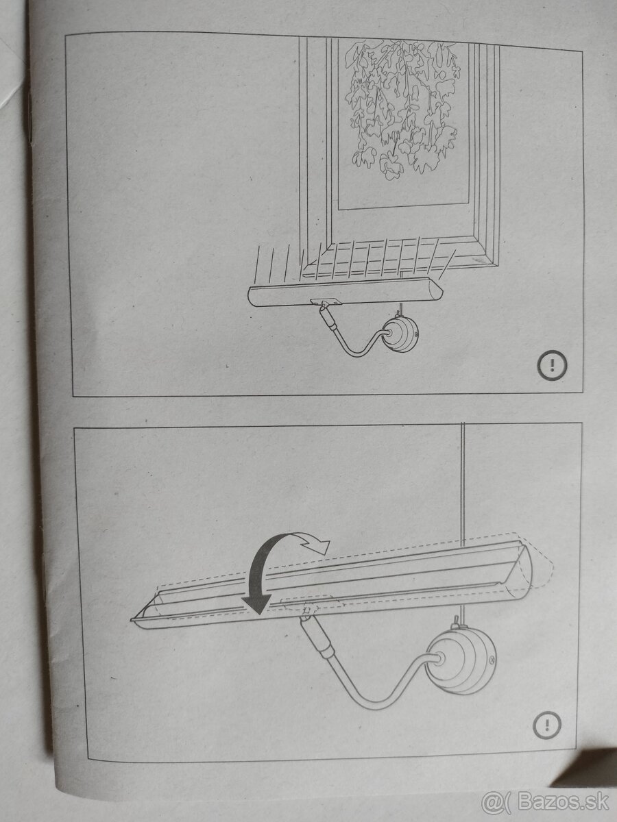 Nástenná lampa IKEA Arstid nová - 3