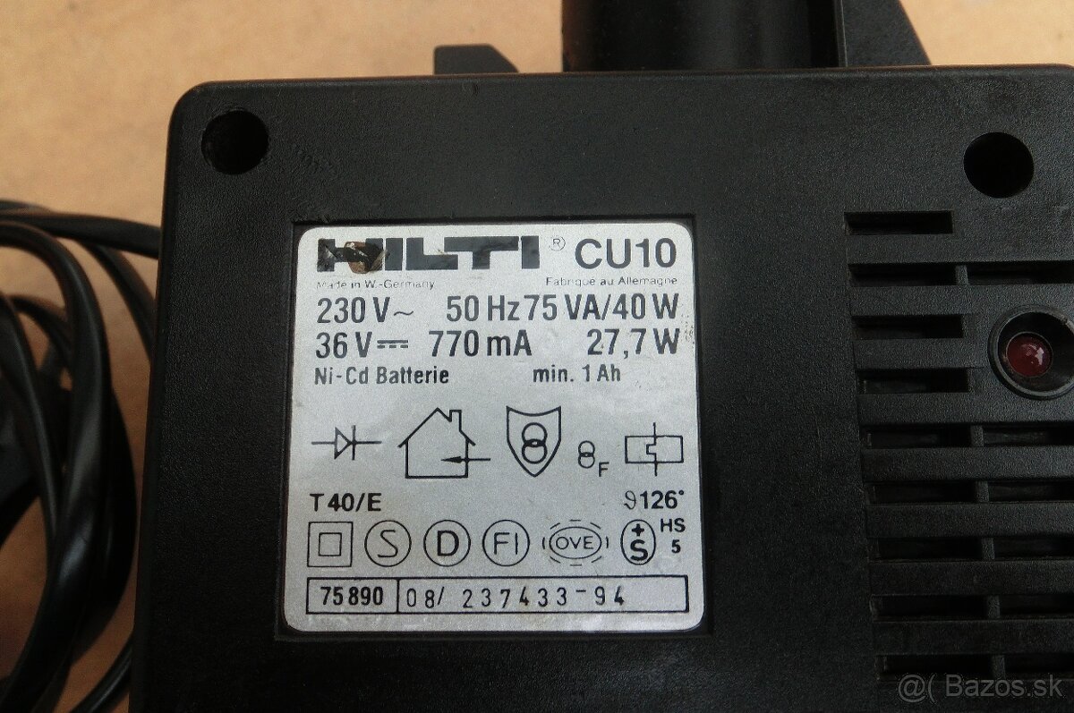 Vŕtacie kladivo HILTI TE 10 A . - 3