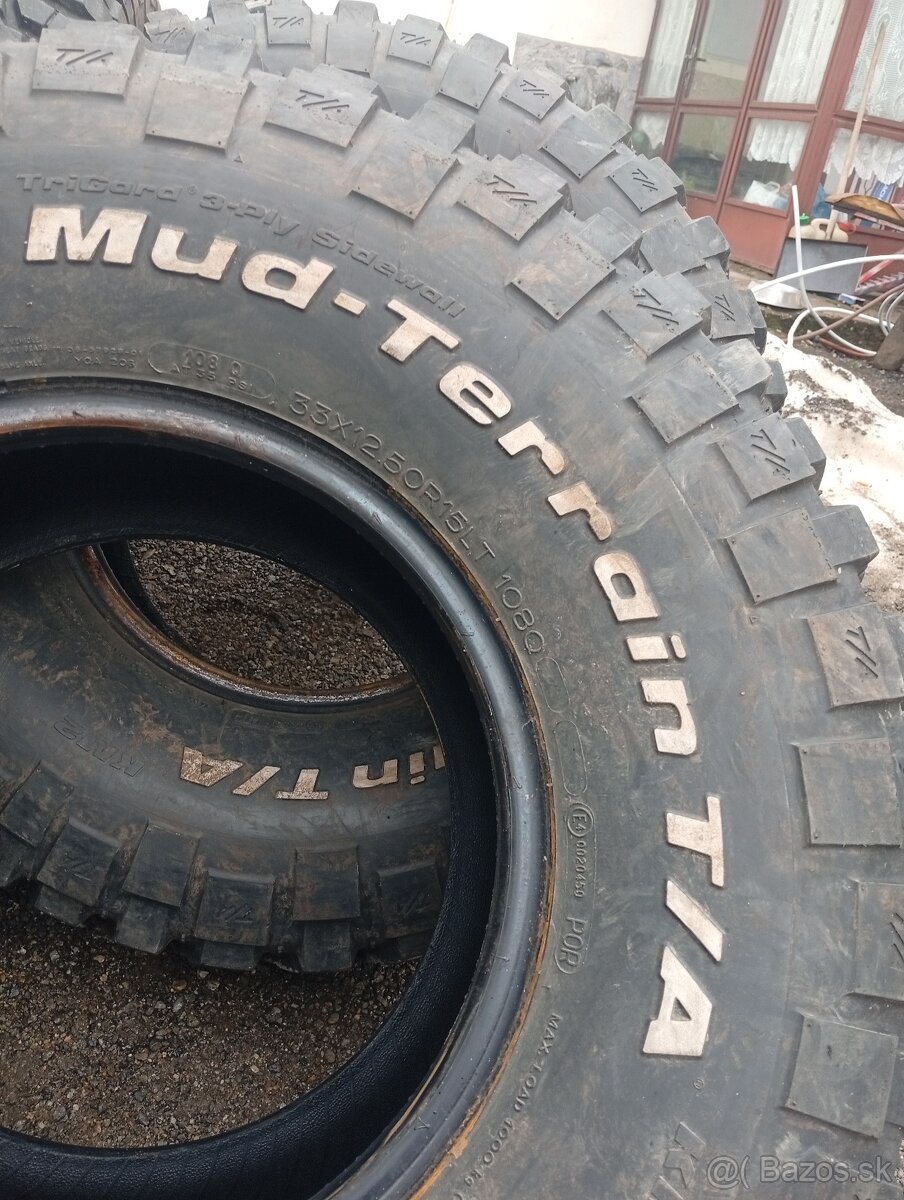 Pneu 33x12.5 R15 mud-terrain T/A - 3
