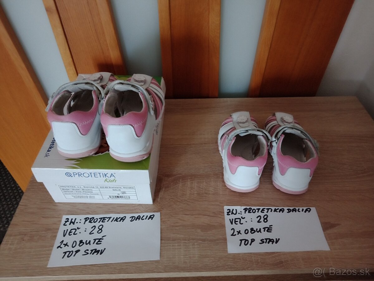 Dievčenské sandále zn.Protetika Dalia veľ.28 - 3
