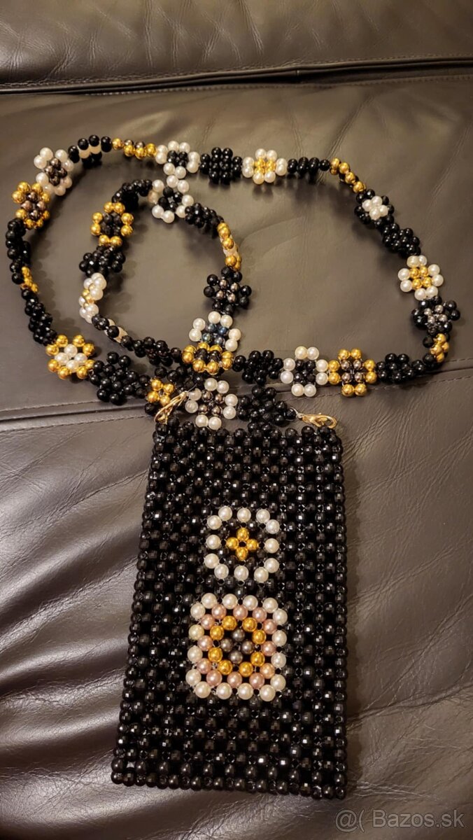 Kabelka na mobil so vzorom zlava - 3