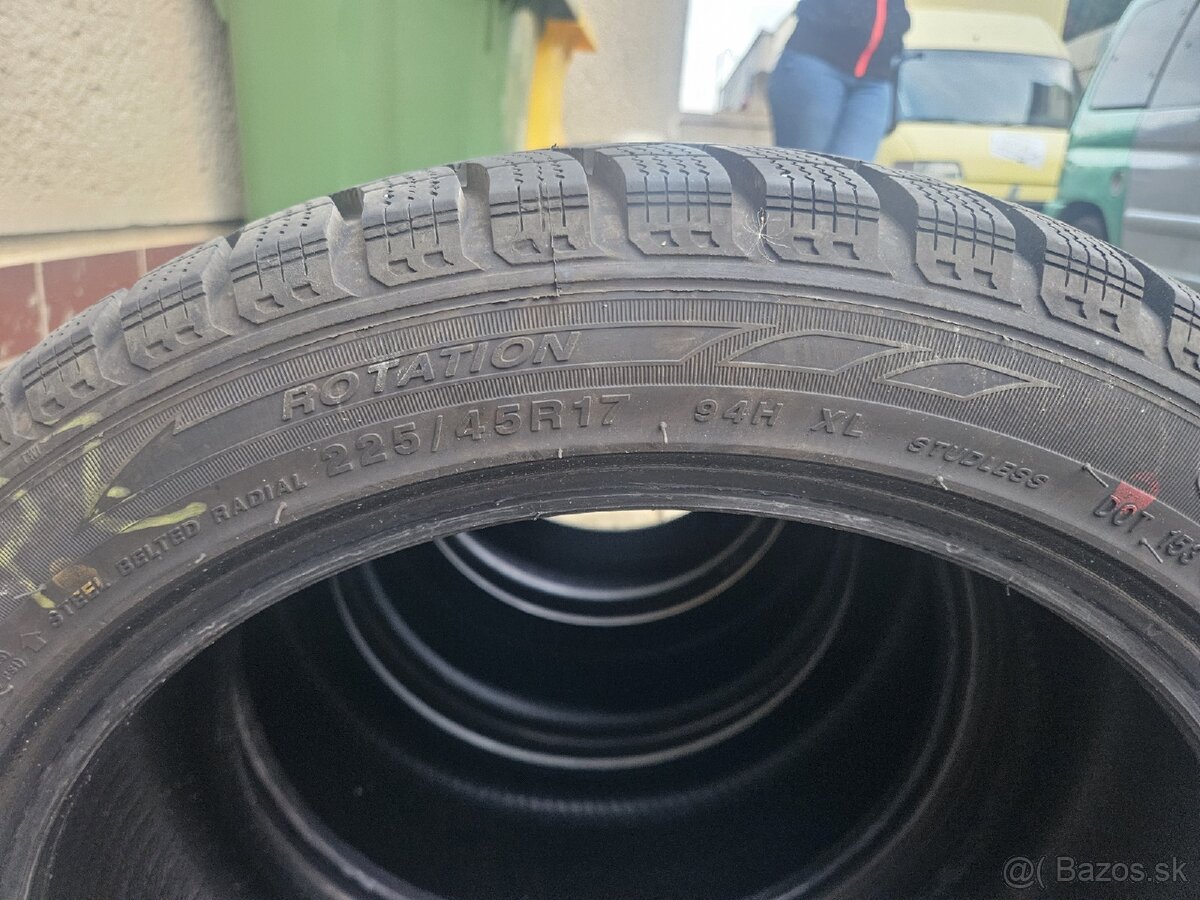 Zimné pneu 4ks 225/55 r17 - 3