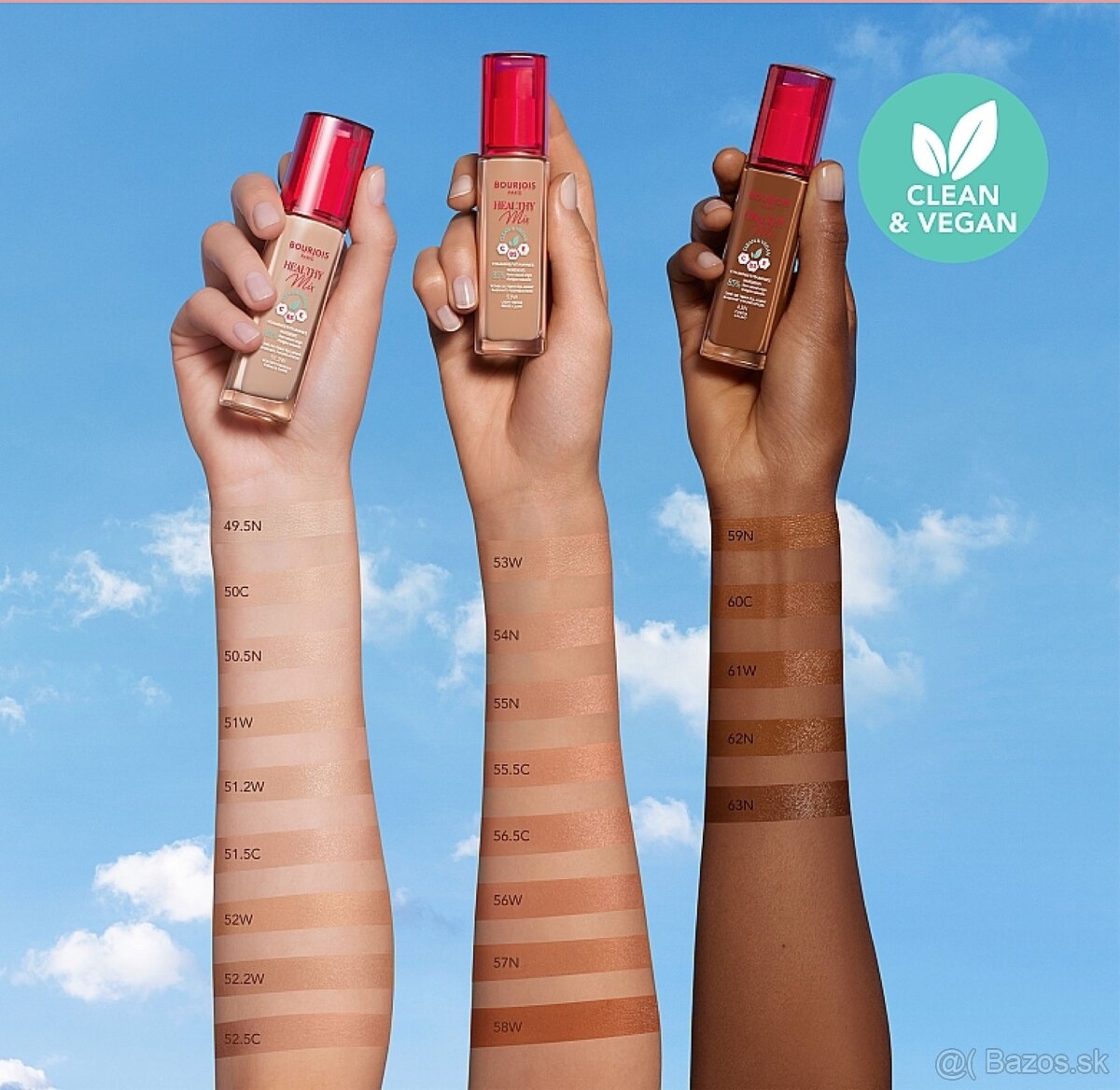 Bourjois Healthy Mix 55N deep beige - 3