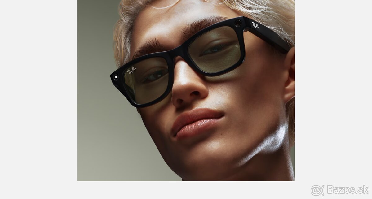 Ray-Ban Meta Wayfarer, Číre / Lesklá čierna - 3