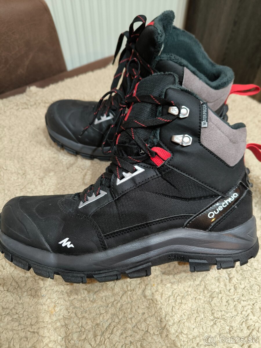 Pánske zimné nepremokavé topánky Quechua EU42 - 3