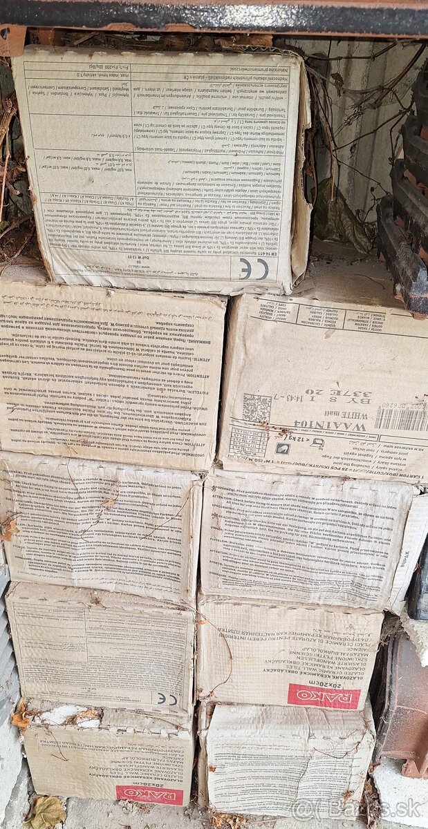 Biele obkladačky 20 x 20 - 3