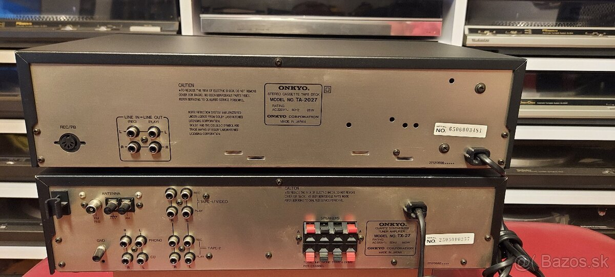 Predám vintage zostavu Onkyo - 3