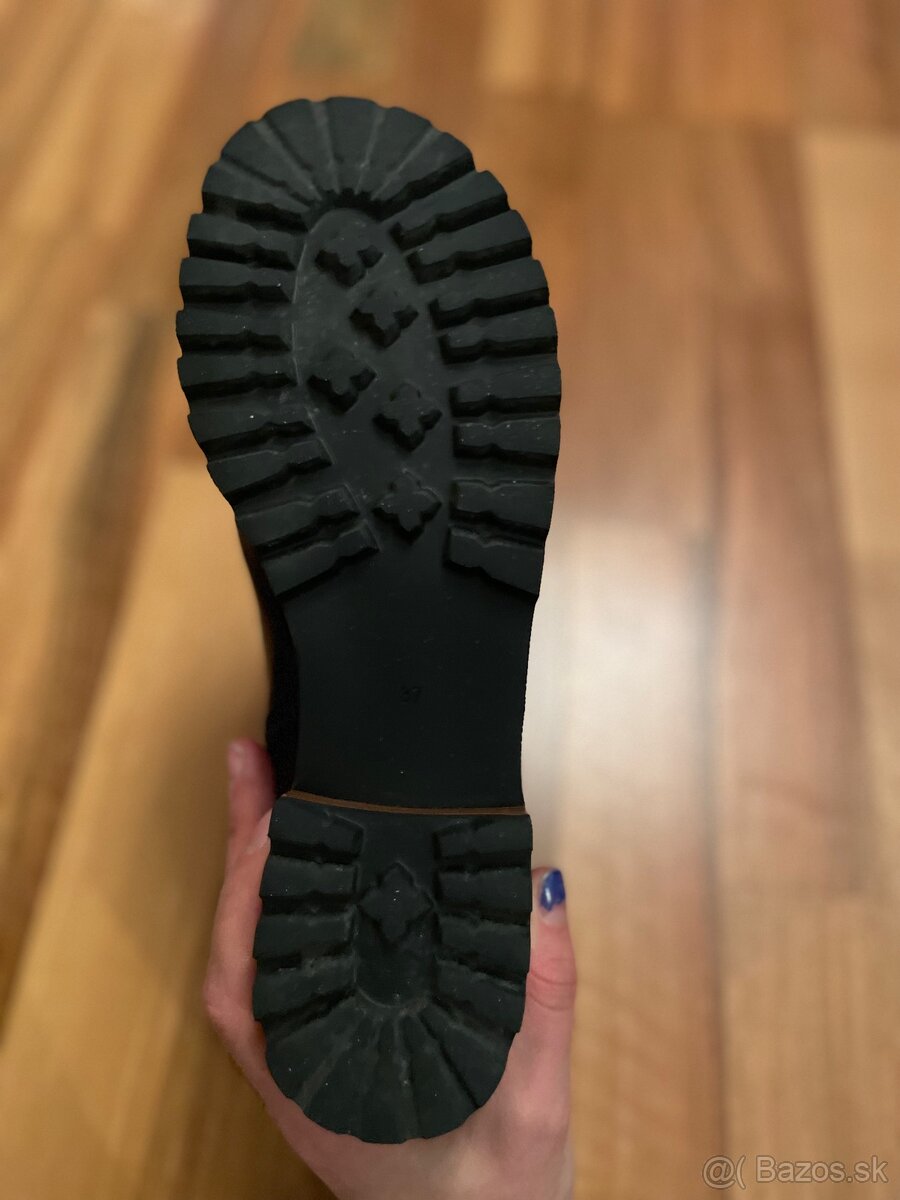 Dámske šnurovacie čižmi - 3