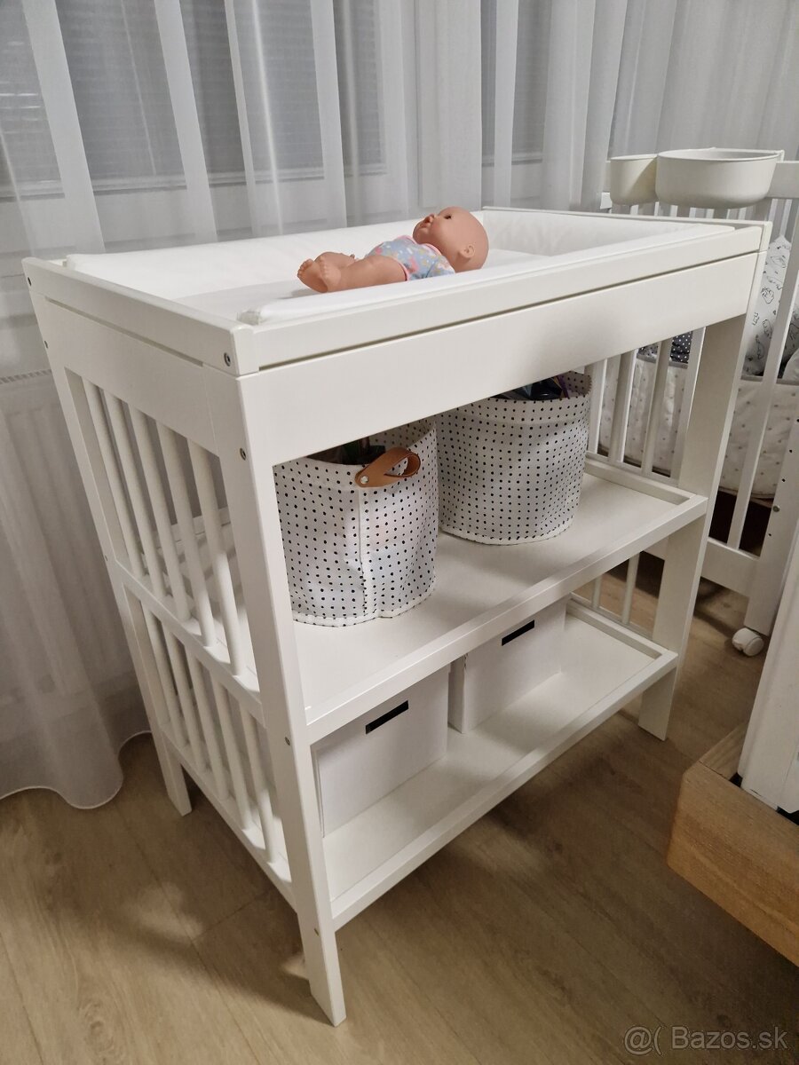 Prebaľovací stôl + podložka - 3