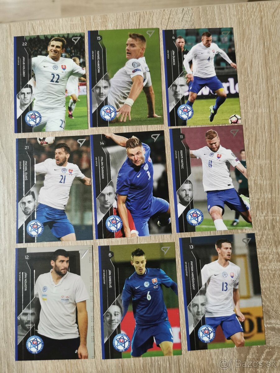 Slovensko - futbalové kartičky - 3