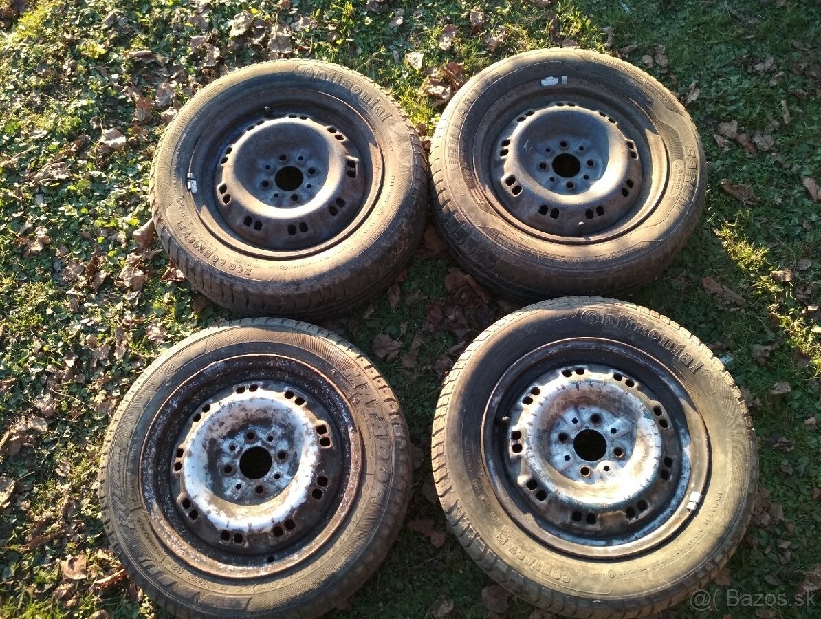 Plechové disky 4x98 r14, 5,5Jx14 - 3