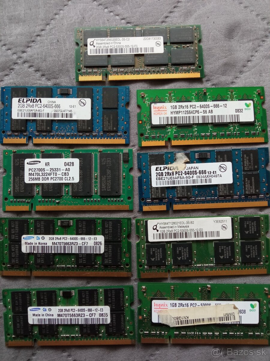 Pamäte RAM, HDD - 3