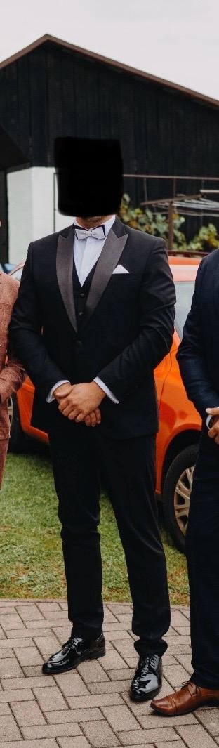 Svadobný Smoking v čiernej - 3