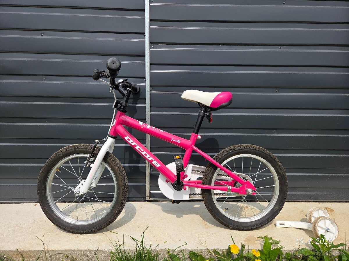 Dievčenský bicykel 16" pre 4-6 rokov - 3