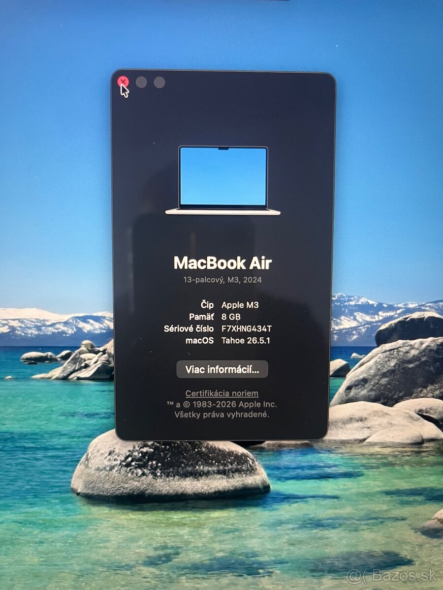 MacBook Air 13” - 3