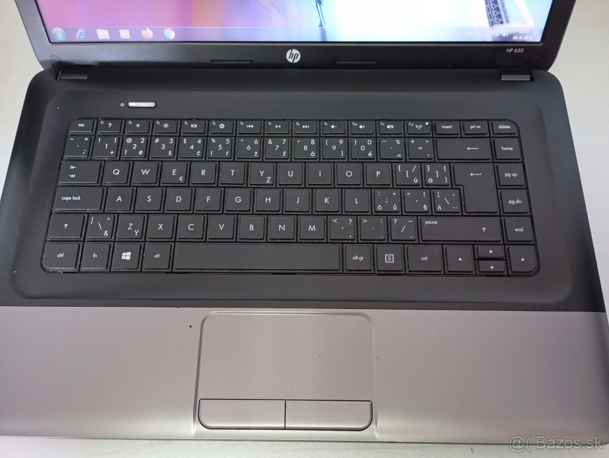 predám notebook HP 650 , WINDOWS 7 - 3