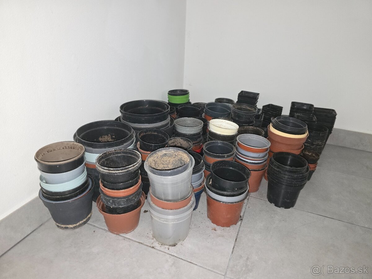 Predám črepníky na priesady - 3