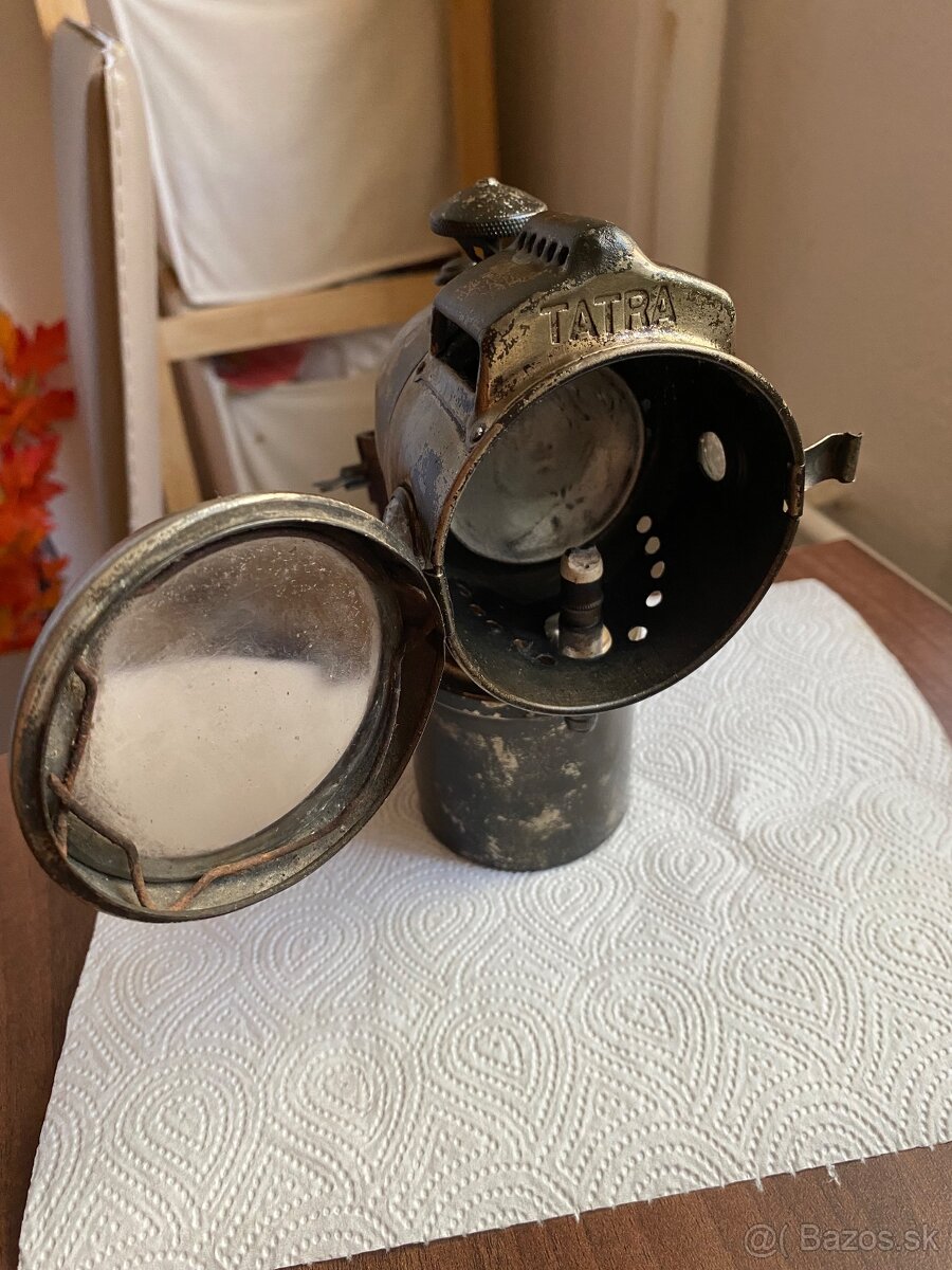 Karbidova lampa Tatra - 3