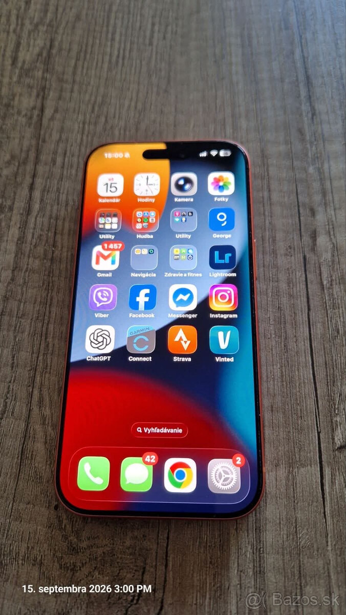 Predám Apple iPhone 17 Pro 256GB Cosmic Orange - 3