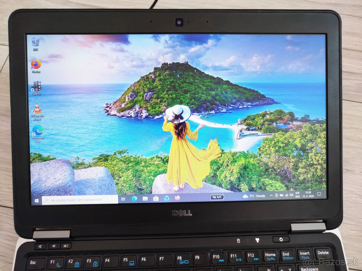 notebook Dell E7240 - 12.5", Core i5-4300u, 8GB, 500GB SSD - 3