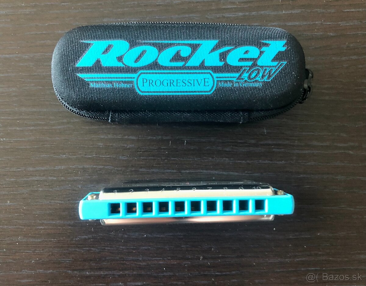 Predam ustnu harmoniku firmy Hohner - Rocket Low ladenie C - 3