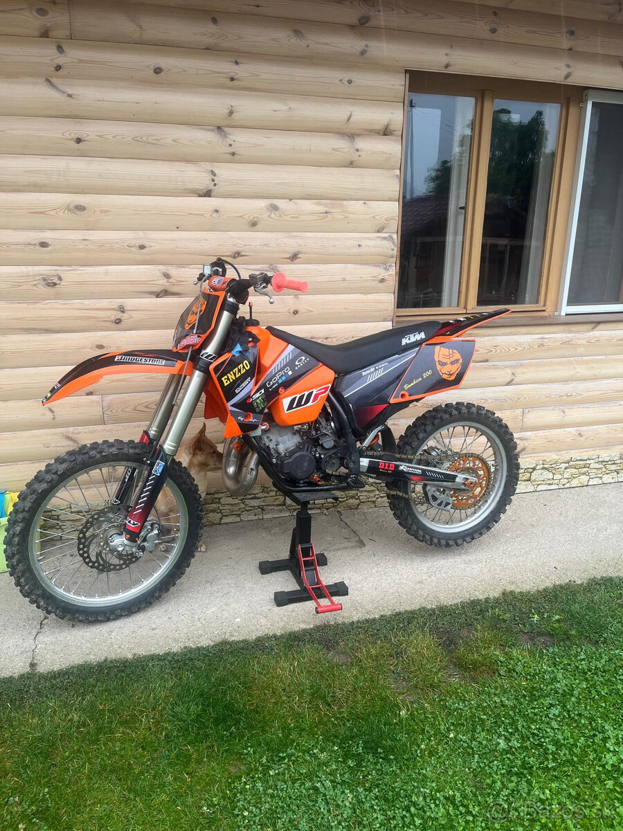 KTM sx 200 r.v. 2004 výmena za 85