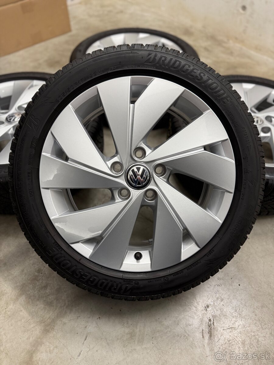 Zimná sada 5x112 R17 , 205/50/17 Golf Octavia A3 Passat - 3