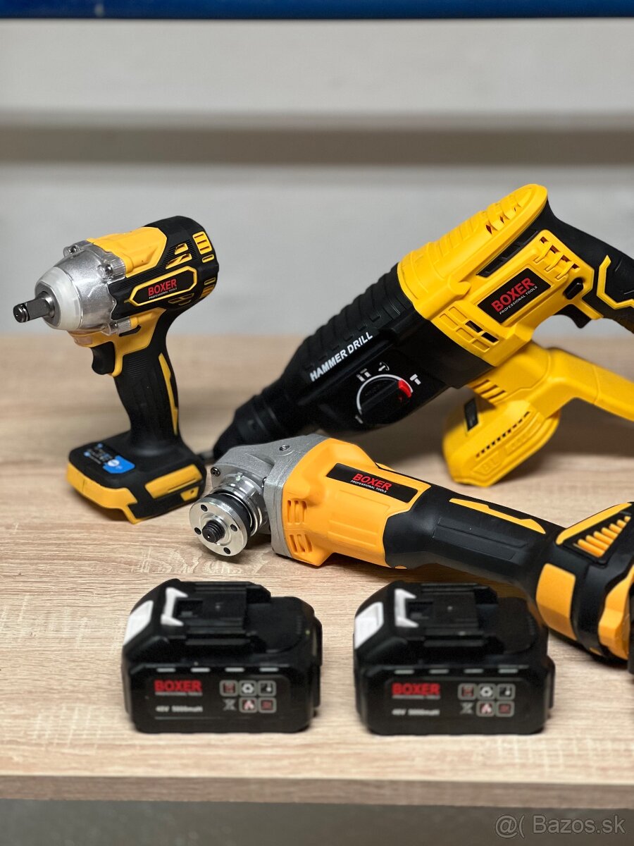 Výhodná ponuka 4v1 aku set 3xbaterie kompatibilné s makita - 3