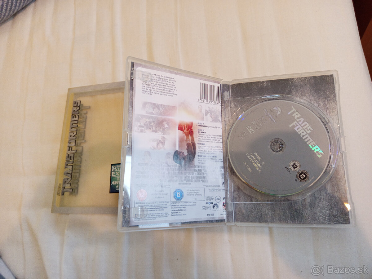 predám DVD Transformers - 3