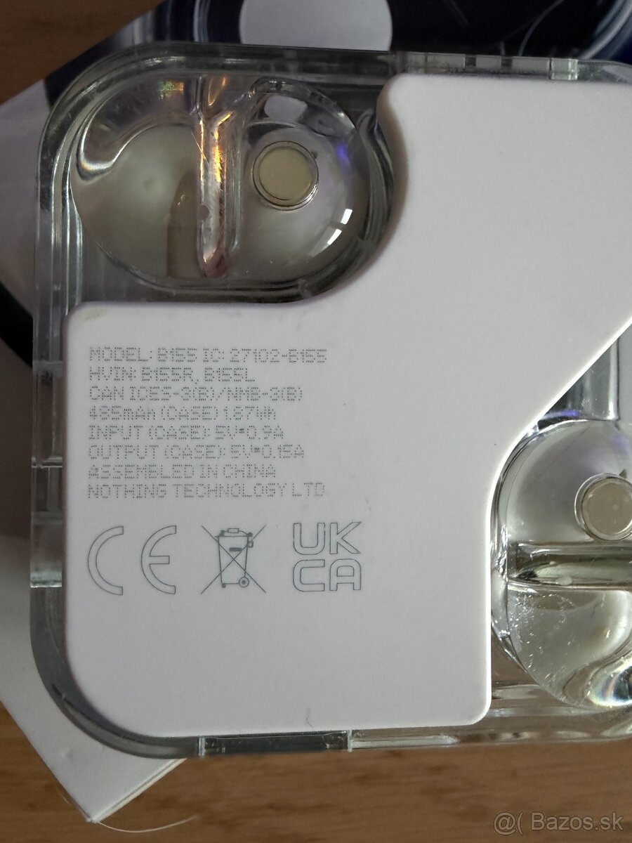 Bezdrôtové slúchadla Nothing Ear 2 - Biele - Komplet - 3