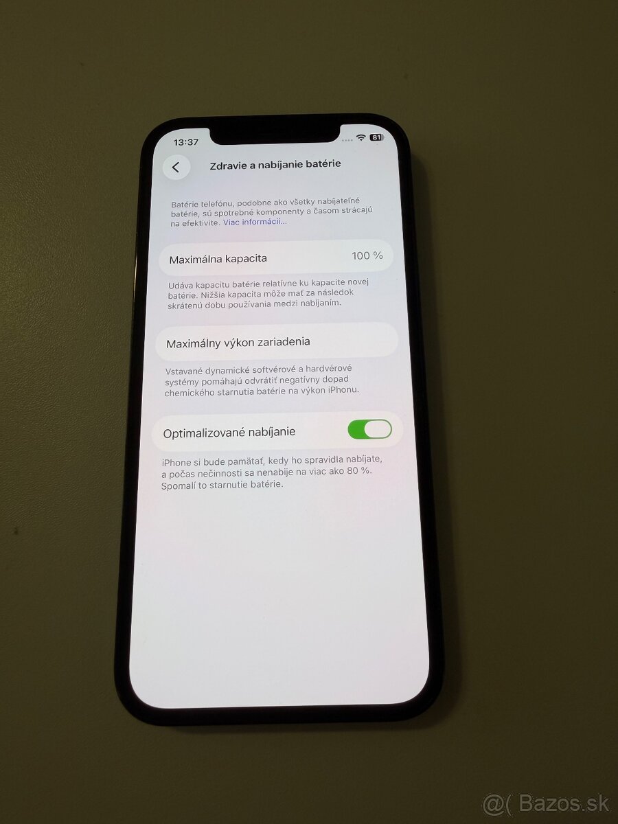 Iphone 12 pro 100% zdravie baterie - 3