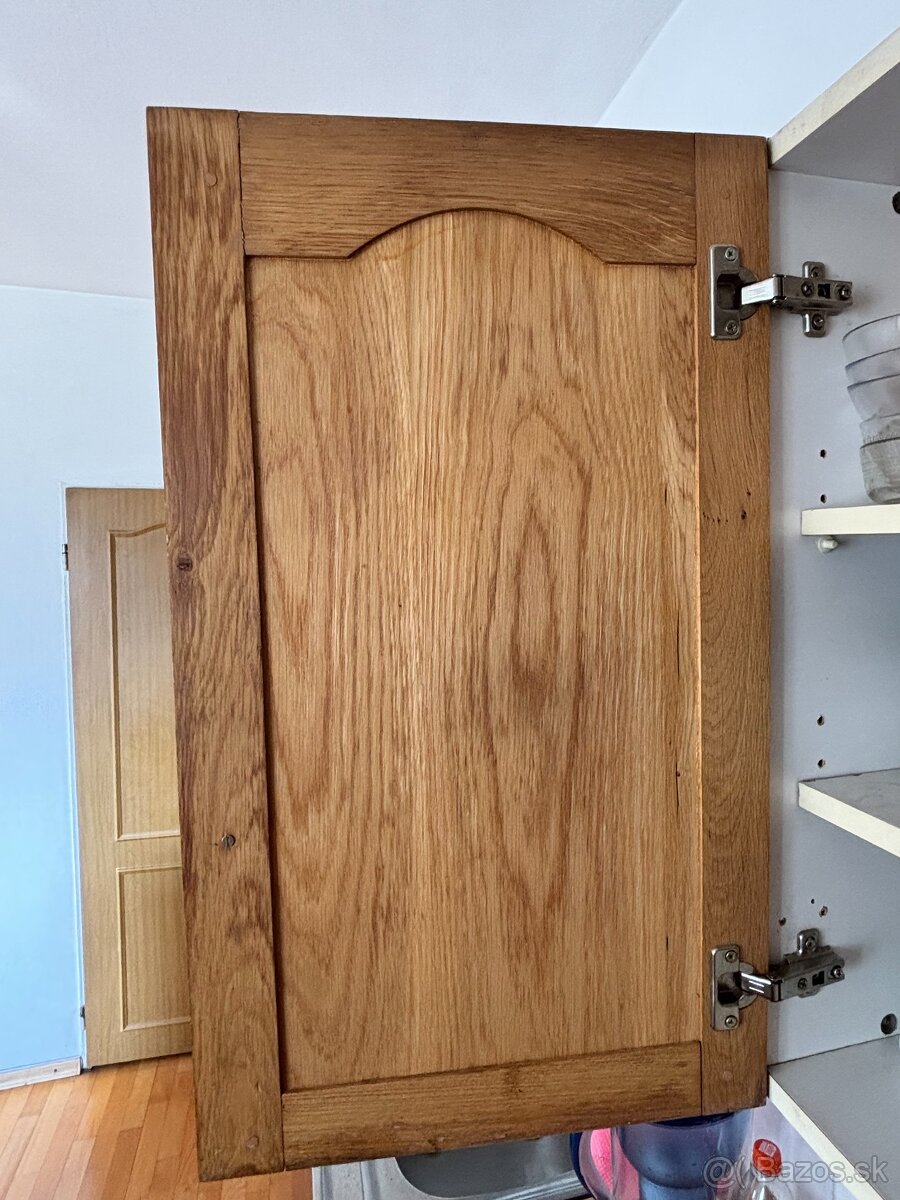 Dubová kuchynská linka - predám - 3